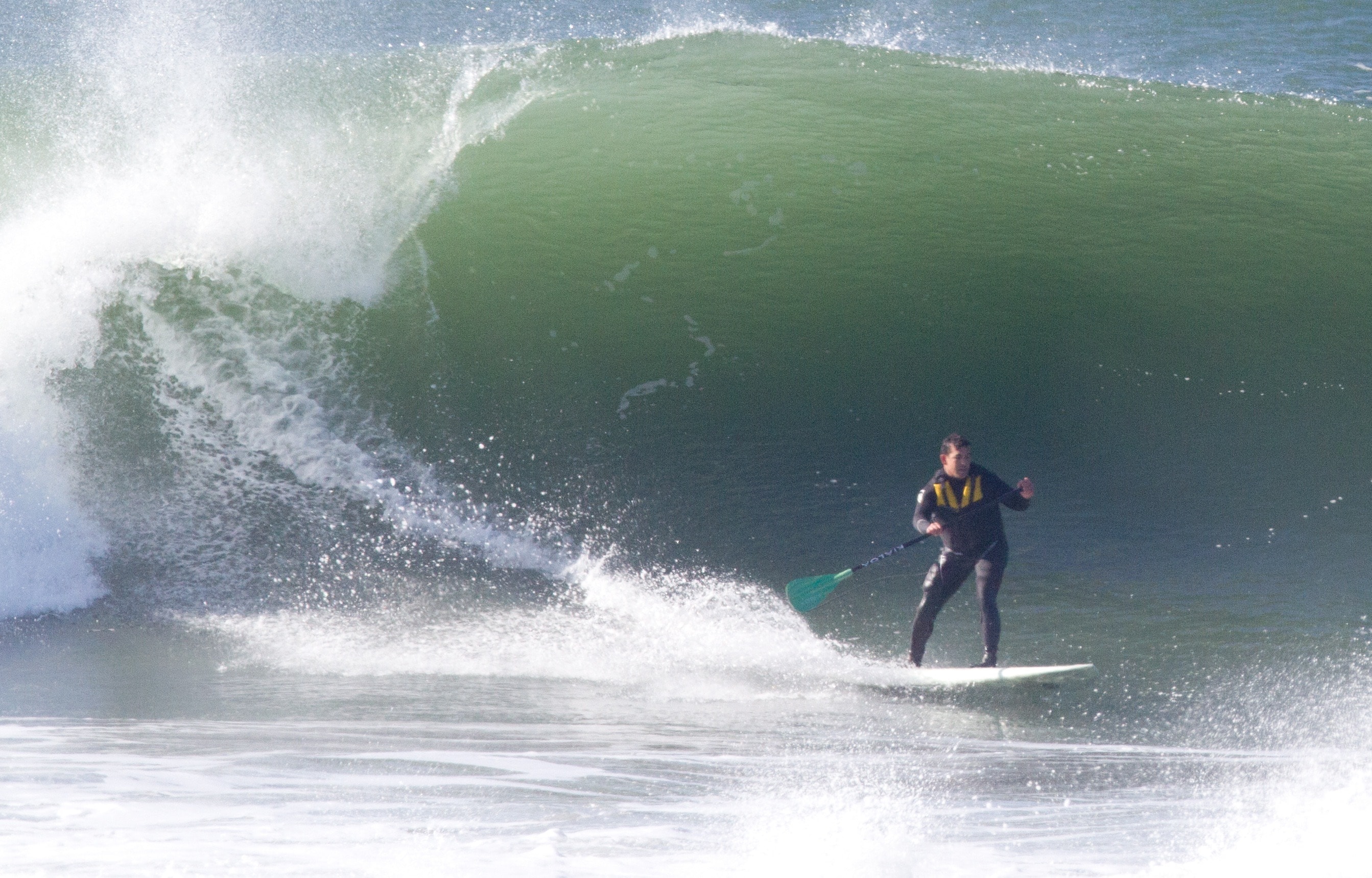 Big shore break day at Ocean Beach, San Francisco