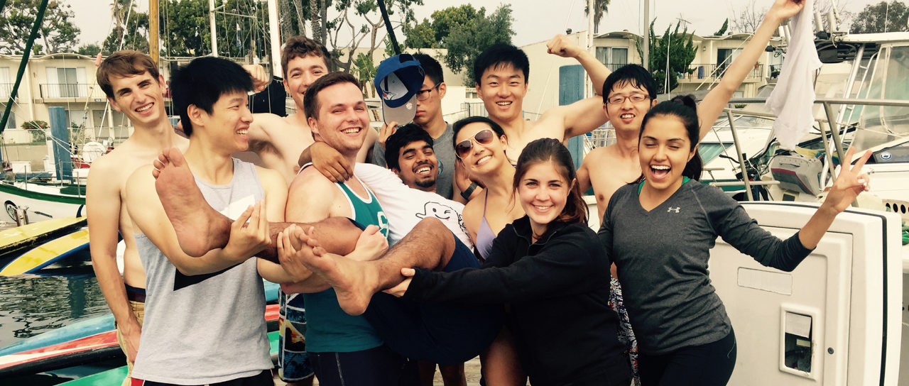Corporate wellness paddle boarding event in Los Angeles